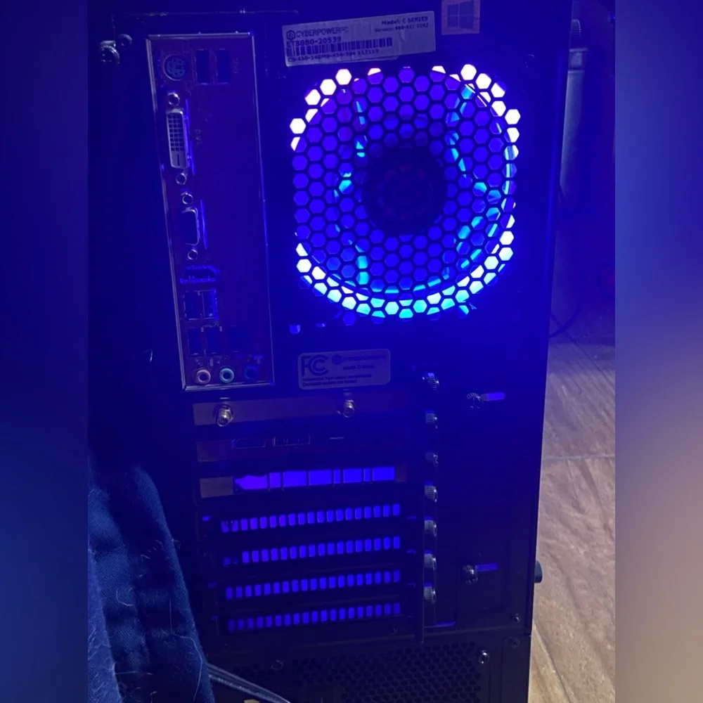 Cyberpower pc no monitor